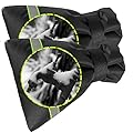 Outdoor Faucet Cover for Winter - Pro 7.1" W x 9.8" H - 2 Pack Outdoor Water Faucet Cover Socks for Winter Freeze Protection Pipe Insulation Reusable Waterproof Insulated Spigot backflow Cover