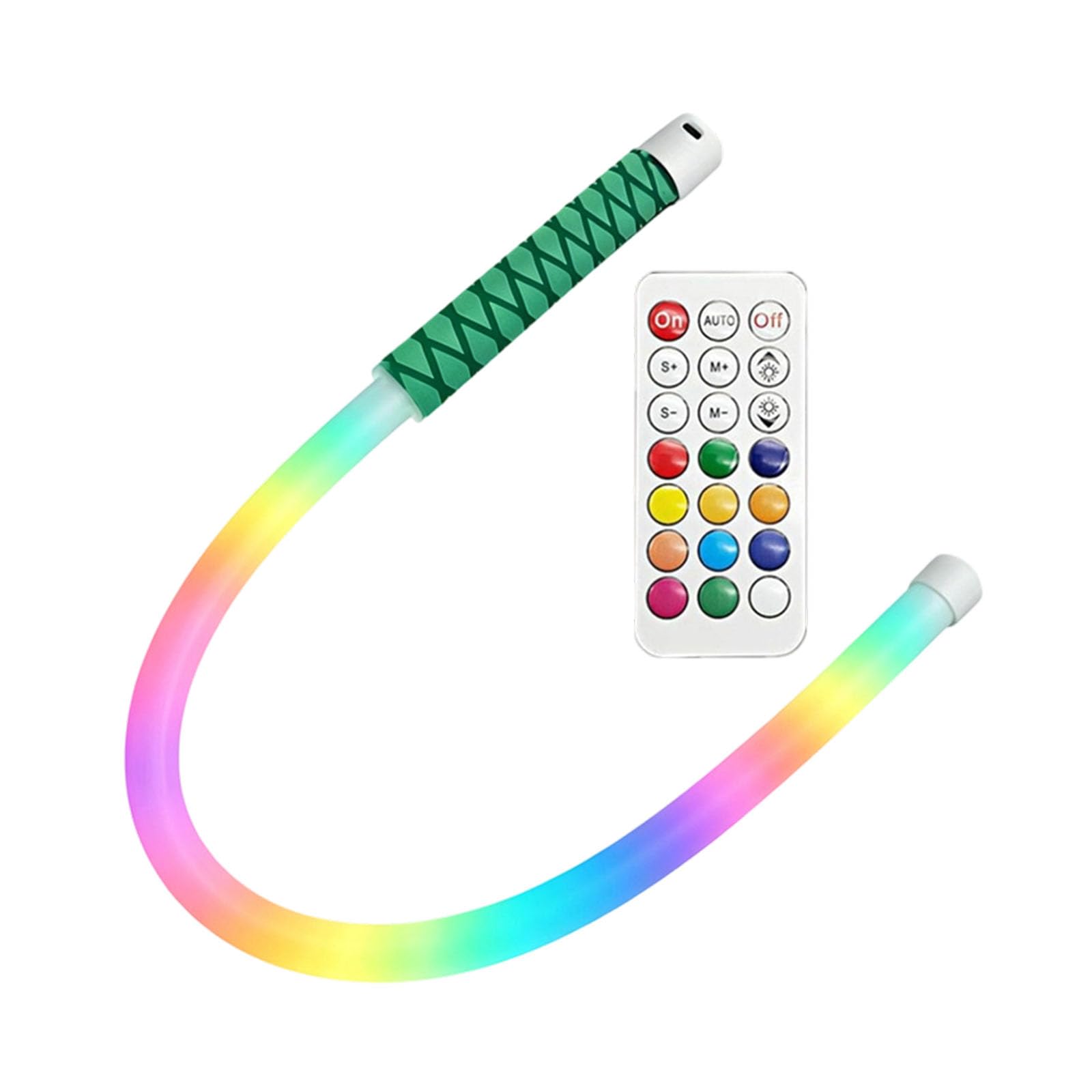 FROMCEO Color Changing 0.8 Meter Handheld Silicone Light Tube Portable LED Wand with Multiple Modes for Party and Decor Party Decor Light