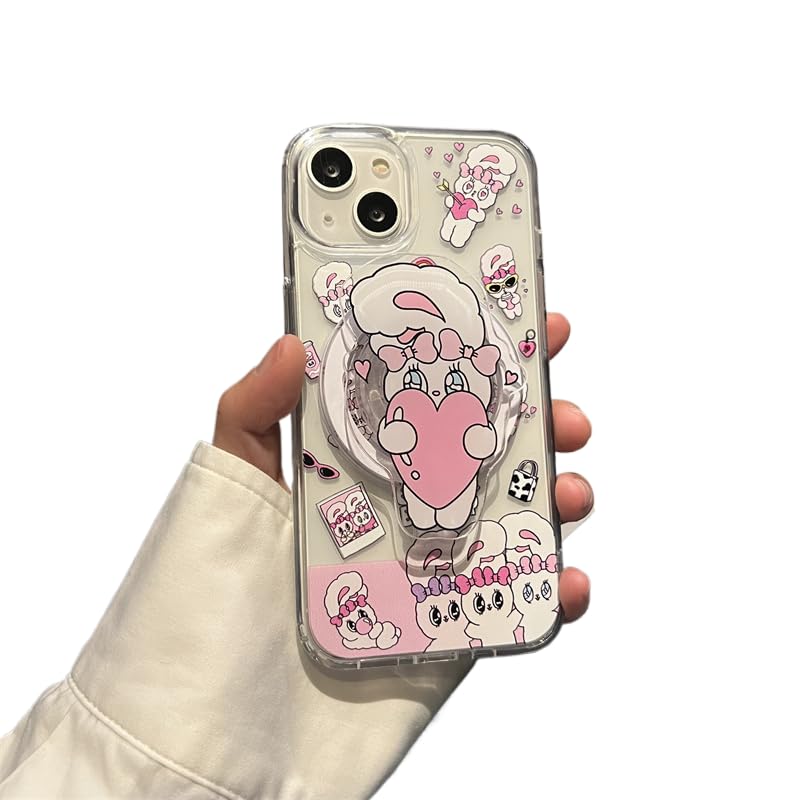 Amazon.co.jp: エスターバニー iPhone ケース、ピンクハートデザイン