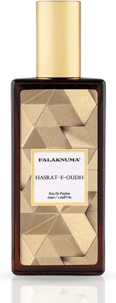 Hasrat-e-Oudh Liquid Eau De Parfum, Rich Smoky Woody Agarwood Blend, Long Lasting Captivating Scent For Unisex, 50ml