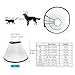 Felicey Adjustable Dog Elizabeth Collar Latest Upgrade Pet Protective Collar with Soft Edge Dog Neck Cone Recovery Cone Collar for Anti-Bite Lick, Surgery or Wound Healing (L)