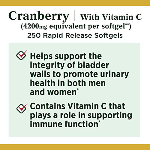 Herbal Plus, tabletas de arandano rojo Marca Nature´s Bounty (3)