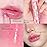 evpct 3Pcs Clear Color Changing PH Tinted Lip Gloss Sets for Women, Pink Mood Lip Oil Gloss Balm Tint Stain Glaze Pack Hydrating 0.34 fl.oz *3