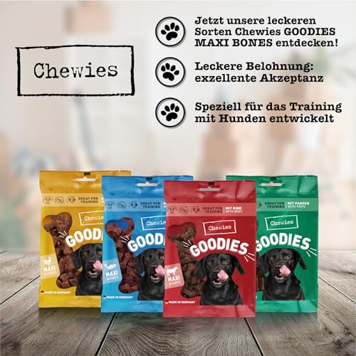 Chewies Dogleckerli Training Maxi Cheville de Boeuf – 200 g – Collations pour Chien sans Sucre et avec Une Forte teneur en Viande – Idéal comme friandises d'entraînement pour Votre Chien - Image 5