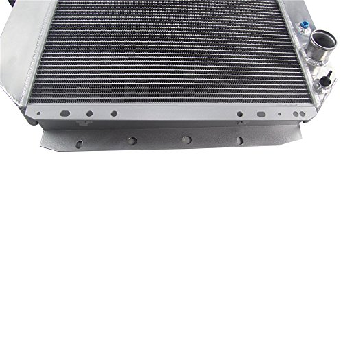 OzCoolingParts 66-79 Ford F-Series Radiator - 56mm 3 Row Core Aluminum Radiator for 1966-1979 1968 1970 73 75 77 Ford F100 F150 F250 F350 Truck Pickup, Bronco V8 Engine