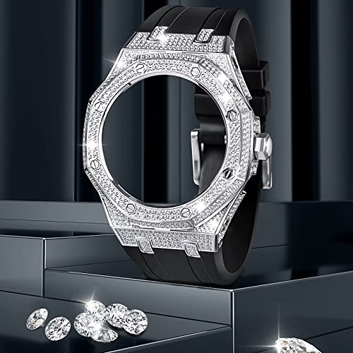 Lunette de montre GA2100 métal diamant customisation