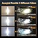 Asasytal D4S Xenon Bulbs 8000K Cool White High Low Beam 12V Car Light 35W Replacement Bulb, 2 Pcs