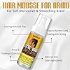 Braid Foam Control Mousse for Braids, Twist, Locs - No Flake, Moisturizing Mousse with Rosemary Oil for Hair Growth - Easy to Apply with Sleep Bonnets
