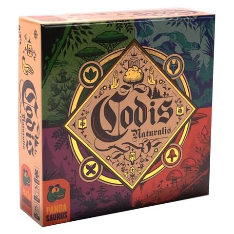 Pandasaurus Games Codis Naturalis Card Game - Nature Themed Card Layering Strategy Game for Kids & Adults, Ages 8+, 1-4 Players, 20-30 Min Playtime, Made Cover