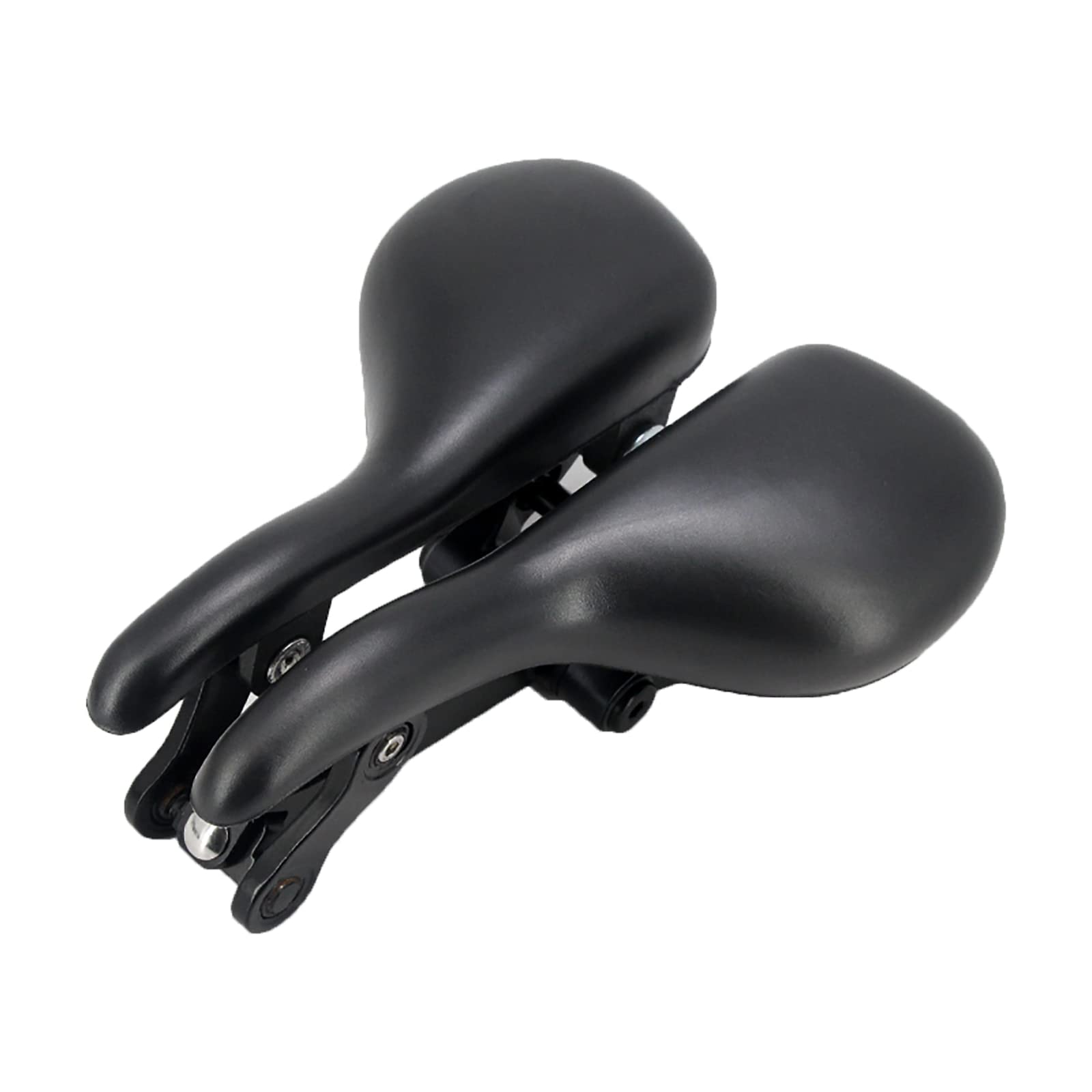 Siège de vélo Suspendu, Siège de vélo Confortable pour Hommes et Femmes, Design Ergonomique, 12 Points d'articulation conçus pour Les Hanches, Convient à la Plupart des vélos