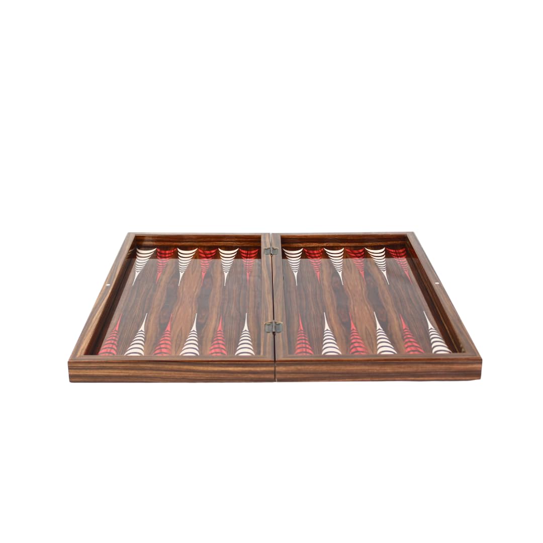 Set backgammon in legno di noce da 50,8 cm
