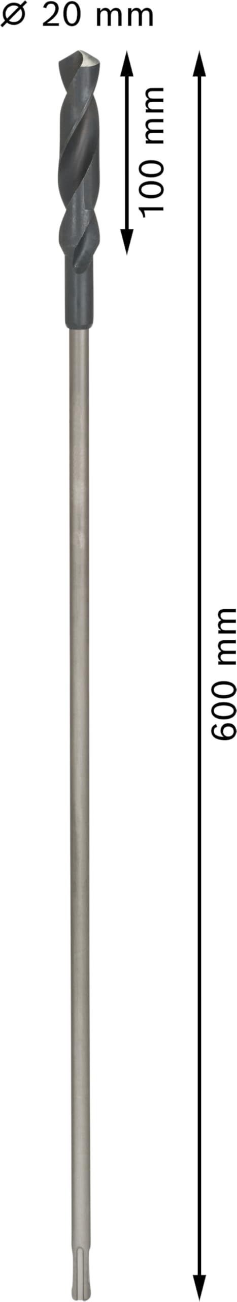 Bosch 1x PRO Wood HSS Installationsbohrer (für Hartholz, Sandwich-Metall, Ø 20,00 mm, Professional Zubehör Bohrmaschine/Schrauber, Bohrhammer)
