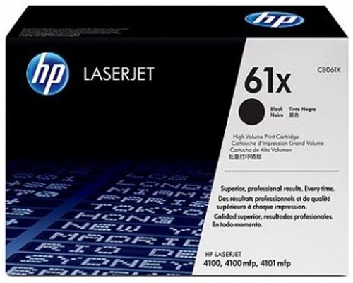 Toner noir HP C8061X d'origine HP pour LaserJet 4100 N haute précision