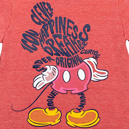 Disney Mickey Mouse Toddler Boys 3 Pack T-Shirts Yellow/Red/Blue 4T - Image 6