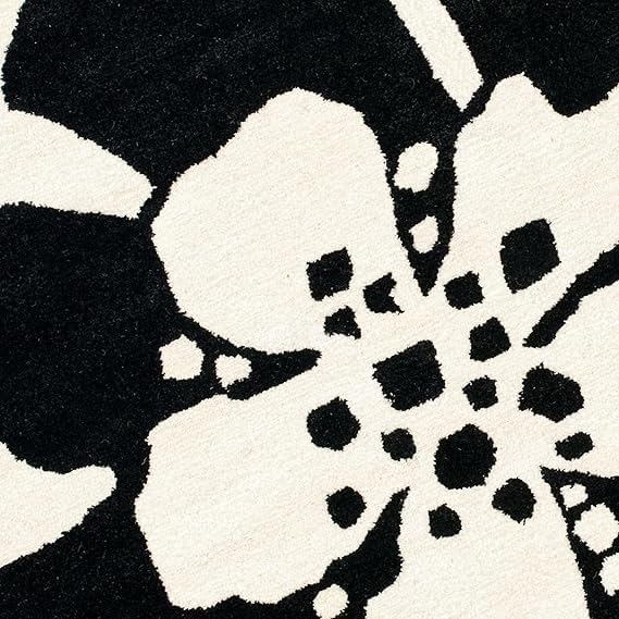 Image of Handmade Pure Woollen Carpet Collection for Hall with 1.0 inch inch Thickness 4 X 4 Feet - Round DGR11