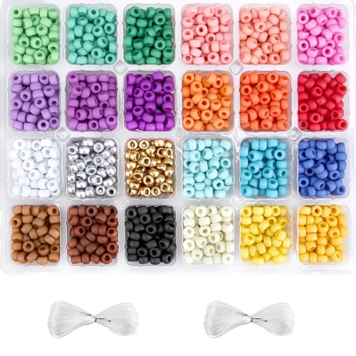 Image of Greentime Pony Beads kit,Opaque Matte Bead for DIY Friendship Necklace