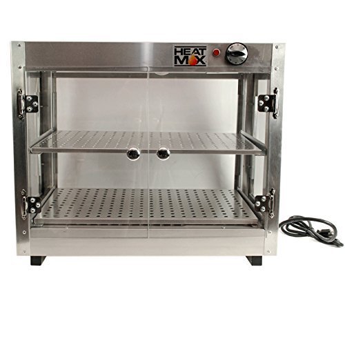 Commercial Food Pizza Pastry Warmer Countertop 24x15x20 Display Case by