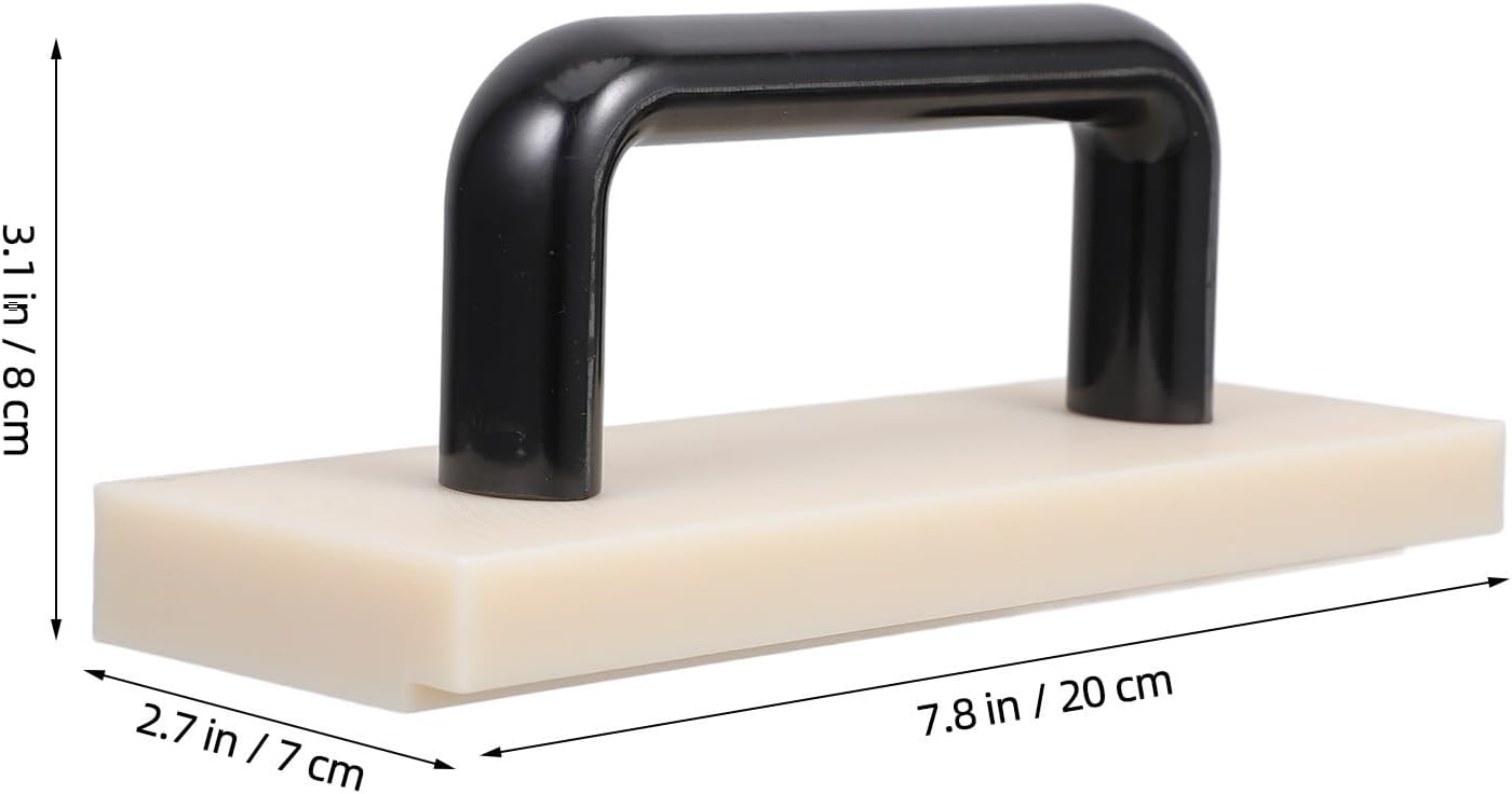Nylon Tapping Block with Handle for Laminate and Vinyl Plank Flooring Installation, Scratch-free Flooring Tool that Improves Installation Efficiency for Home Renovation Projects