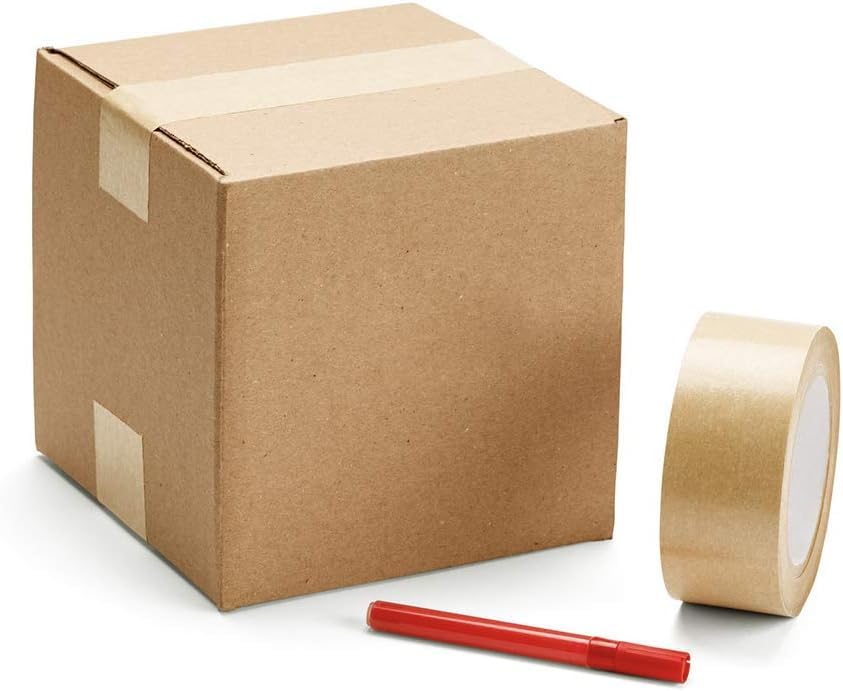 Image of 4x4x4 Shipping Boxes Set of 40, Brown Kraft Corrugated Cardboard Small Gift Boxes Mailers for Packaging(10.2x10.2x10.2 cm)