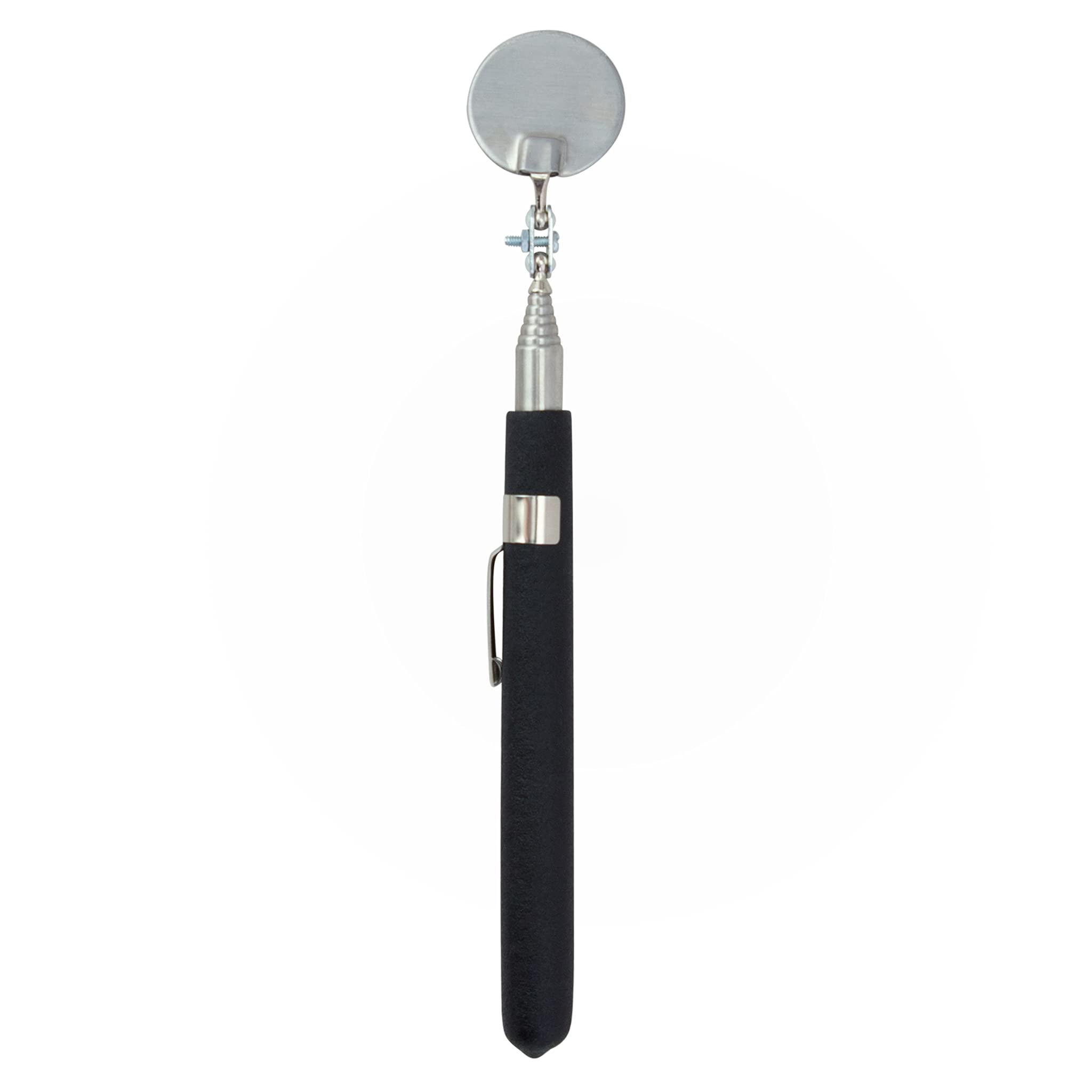 Ullman Devices HTE-2T 1-1/4 Inch Inspection Mirror With Grip – Handy Tool For Tight Spots