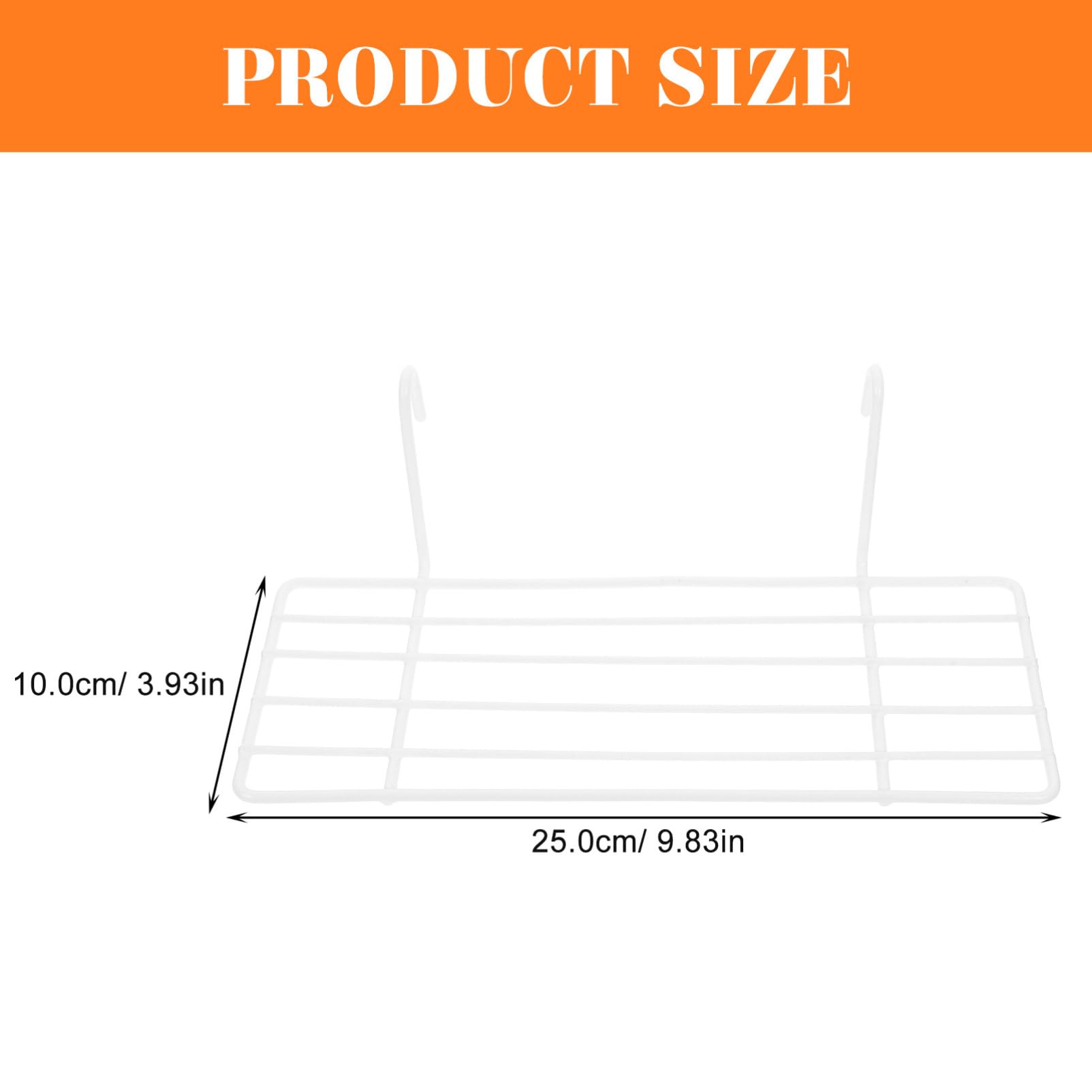 ibasenice Wall Grid Parrot Perch Iron Frame Stand for Birds Easy Installation Iron Material Platform for Pet Cage Suitable for Parakeets Lovebirds Cockatiels