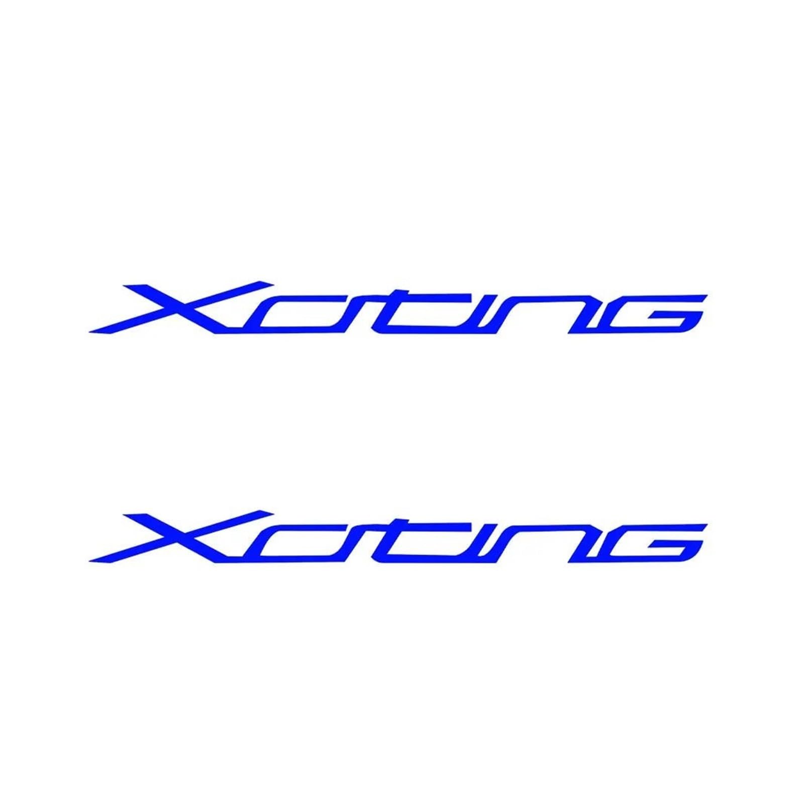 Decoration for Kymco Xciting 400 400S S400 VS400 400i 500 500i 300 250i 250 I Glow Stickers Waterproof Reflection Decals Decoration(Blue)