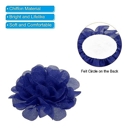 PATIKIL 2.8" Chiffon Flowers - Image 4