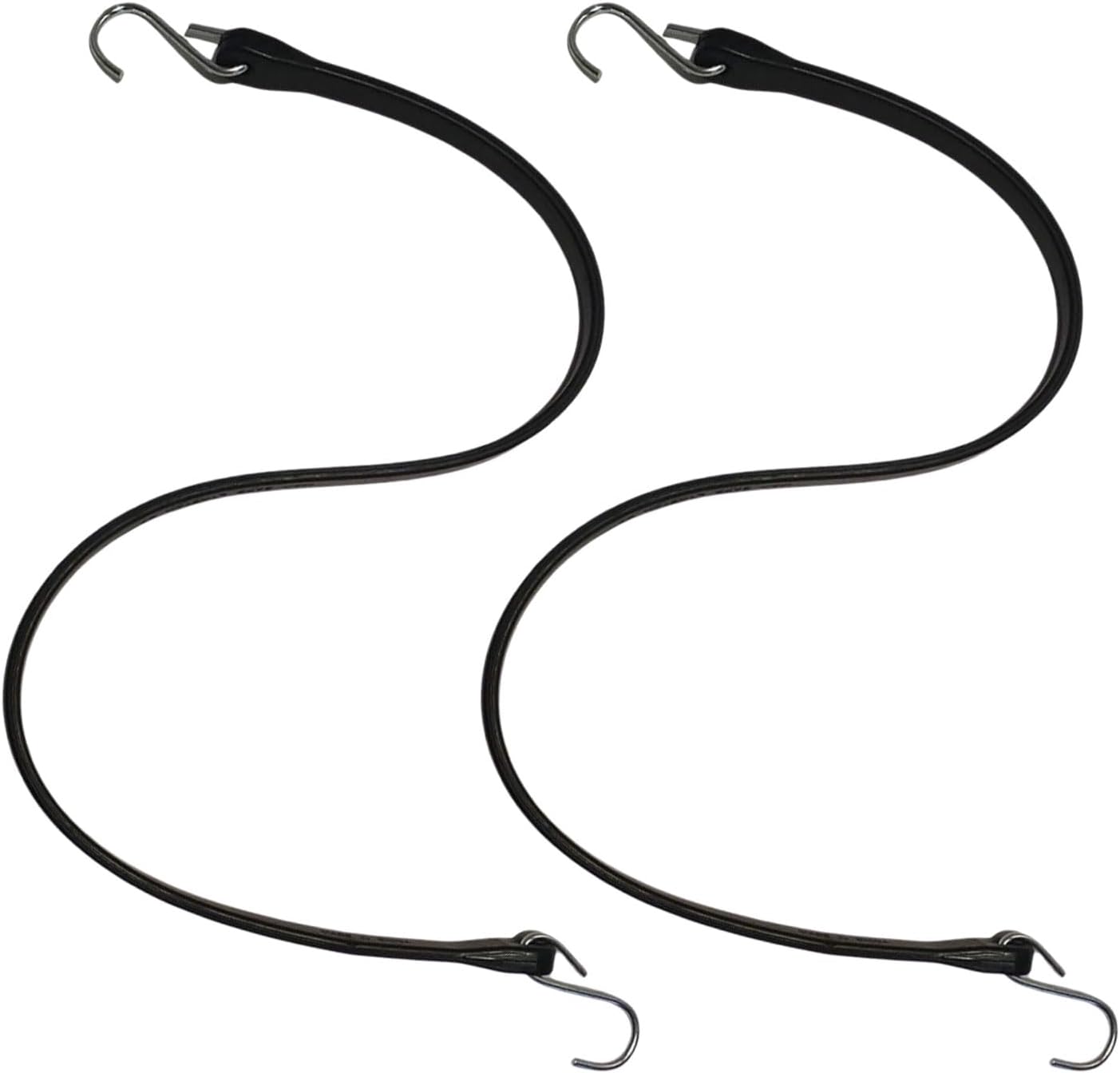 10Pcs Rubber Bungee Cords with Hook Adjustable Tarp Straps Enduring Straps Camping Cord Elastic Rope Bicycles Luggage Lanyard Camping Bungee Cord
