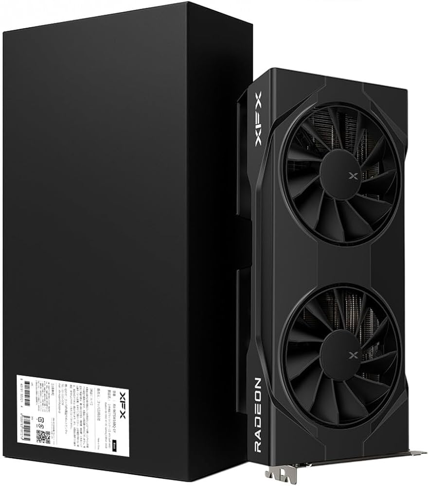 Amazon | 【ブラックパッケージ】XFX Swift AMD Radeon™ RX 9060 XT OC