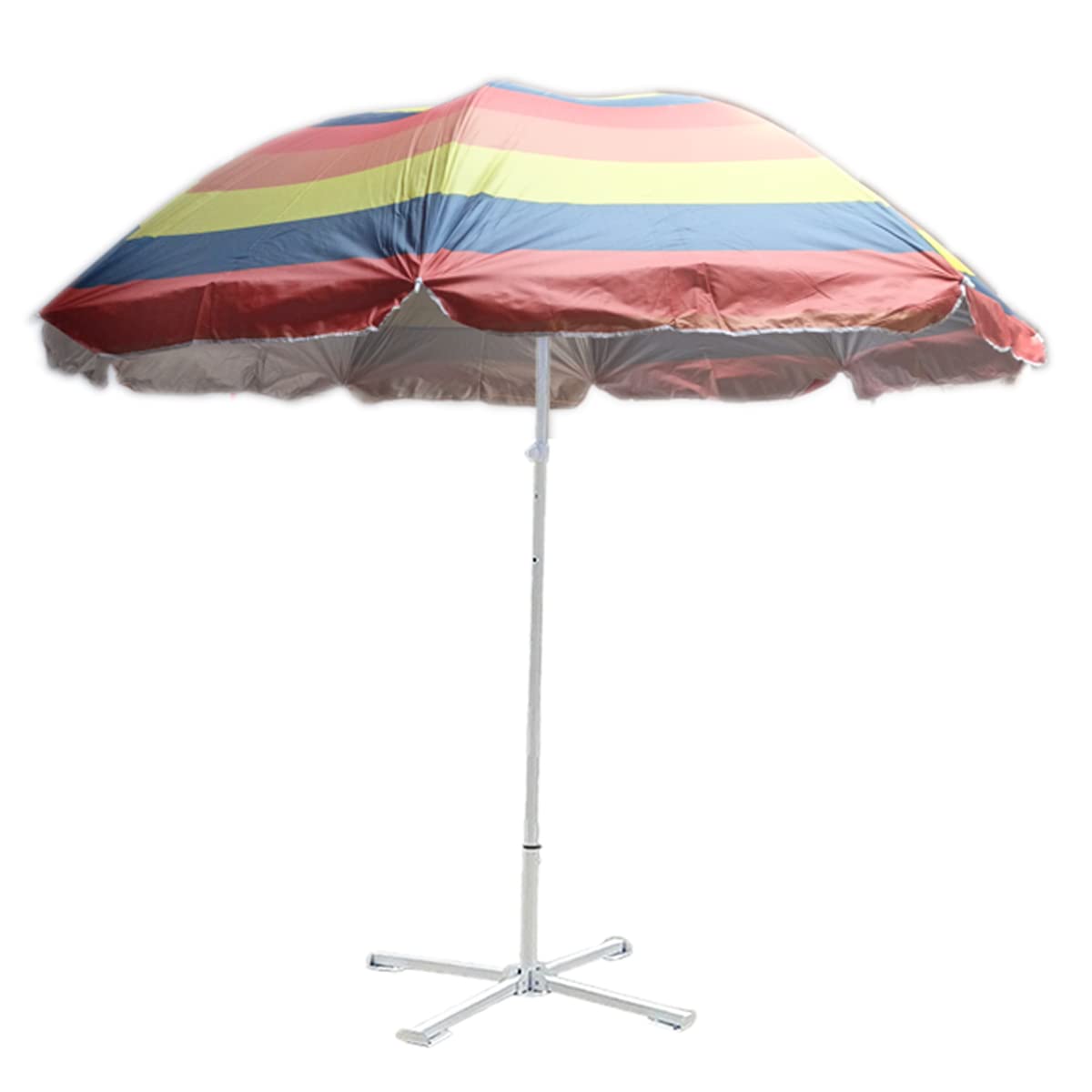 FunSiper Garden Umbrella With Stand Outdoor Big Size Heavy Duty Garden Umbrella (42In) Patio Garden Outdoor Umbrella (42in) (Multicolor) (63in)