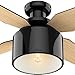 Hunter Fan Company 59259 Cranbook Indoor Low Profile Ceiling Fan with LED Light and Remote Control, 52