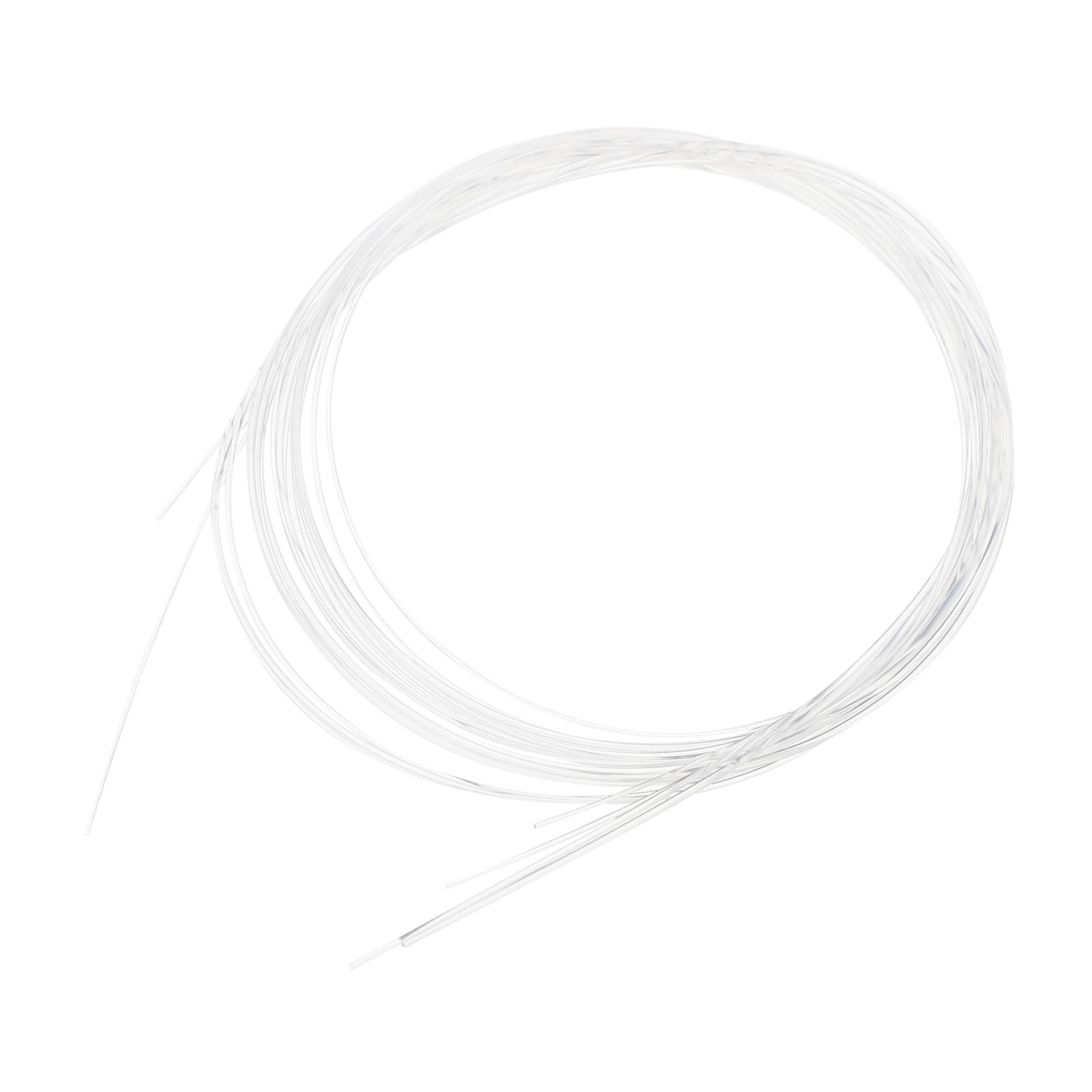 Holibanna 4Pcs Durable Ukulele Strings Transparent Carbon Material Replacement Accessories for Instruments for Beginners and Performers Wear Resistant and