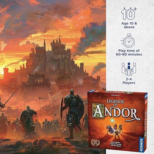 Legends of Andor Juego de Mesa miniatura 3