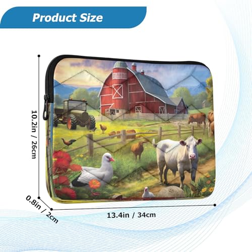 Funda para portátil Farmhouse Animal 13-14 pulgadas miniatura 3