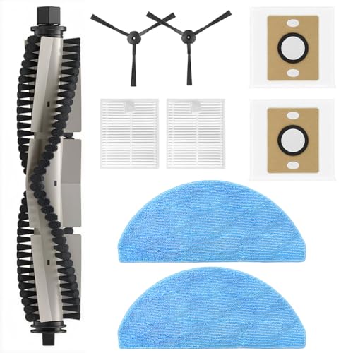 Image of HASTHIP 9Pcs Replenishment Kit, Replacement Accessories for ILIFE A30 Pro / A30 Vacuum Cleaner, Replacement Parts with 2 Filters, 2 Side Brushes, 2 Mop Cloth, 1 Main Brush, 2 Dust Bag