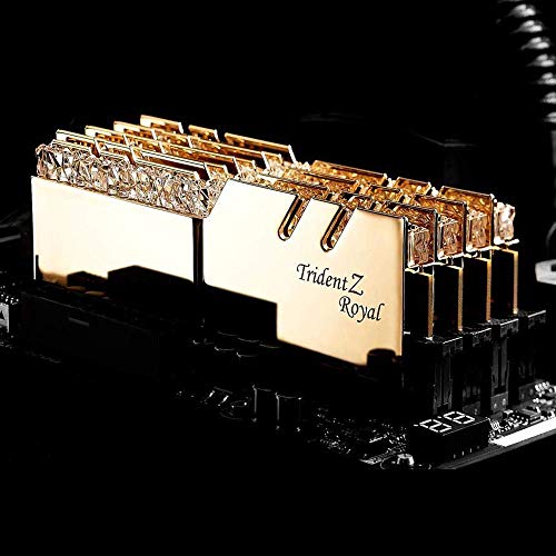 Image of G.SKILL Trident Z Royal 16GB (2 * 8GB) DDR4 3600MHz CL16-19-19-39 1.35V Desktop Memory RAM - F4-3600C16D-16GTRGC