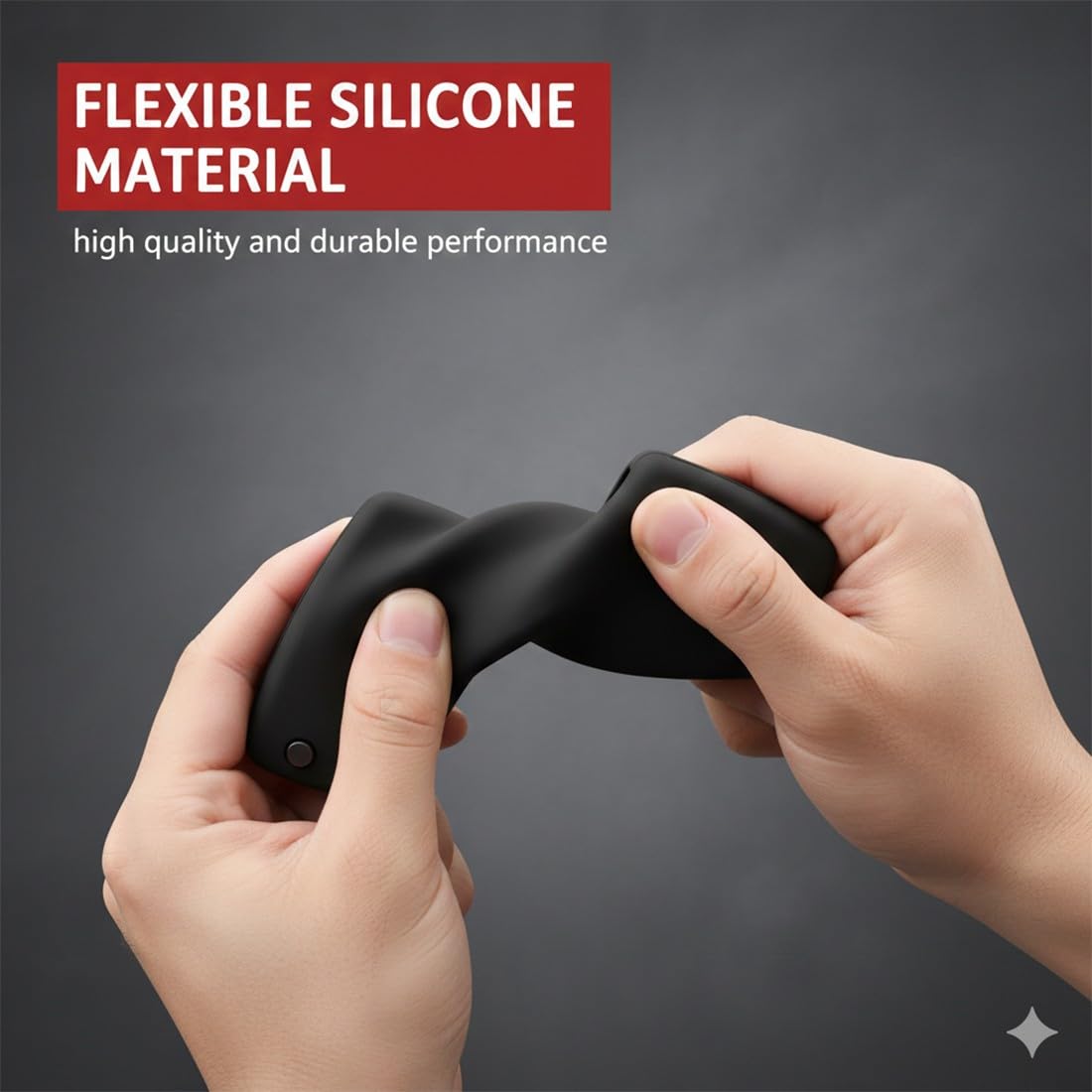 Custodia Chiavi Auto in Silicone Nero Morbido Compatibile Renault Dacia 2 Pezzi Protezione Anti-Caduta Impermeabile