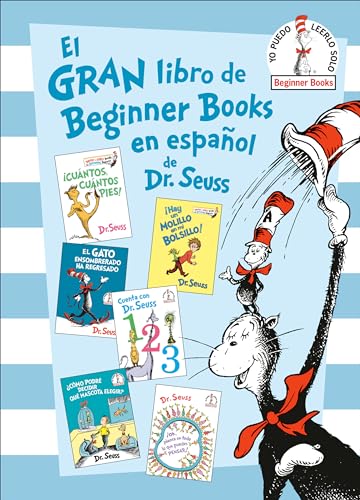 Image of El gran libro de Beginner Books en español de Dr. Seuss (The Big Book of Beginner Books by Dr. Seuss): ¡Cuántos, cuántos pies!; ¡Hay un molillo en mi ... podré decidir qué masco (Spanish Edition)