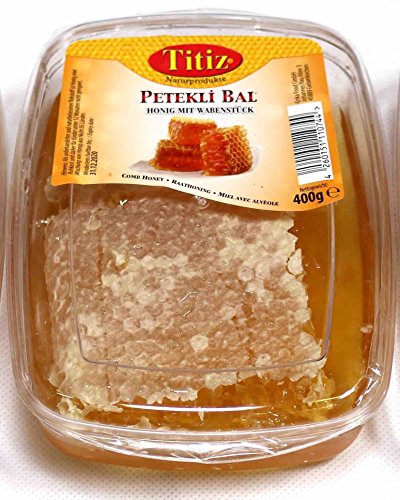 Bienen Natur Wabenhonig Waben Honig aus der Türkei 400g - Petekli Bal Cover