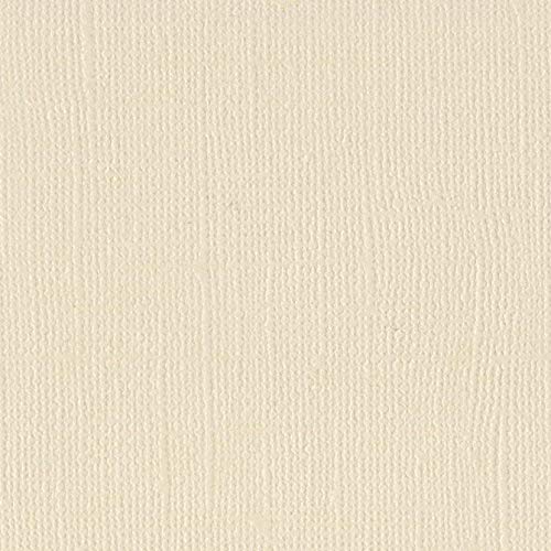 Bazzill Vanilla 12X12 Textured Cardstock | 80 Lb Pure Vanilla Scrapbook Paper | Premium Card Making And Paper Crafting Supplies | 25 Sheets Per Pack #TOP2