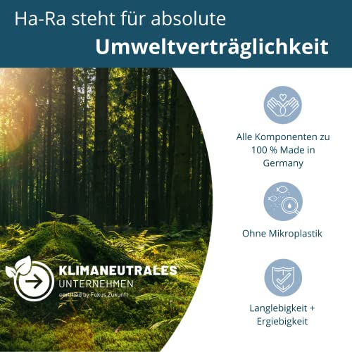 Ha-Ra Set Bodenexpress 42 cm mit teilbarem Stiel & Boden-Faser weiß lang I robuster Boden-Wischer zur Reinigung für Böden & Wände I wendiger Wischmop mit rutschfestem Griff – Bild 7