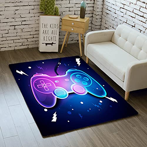Decoración de la Mesa de Centro de la Sala de Estar del Patrón del Mundo Submarino 3D,Alfombra Grande Antideslizante en el Dormitorio,Alfombra de Tatami Para Habitación Infantil (Multi 1,50x80 cm)