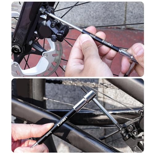 Kit de herramientas de reparación de bicicletas para solucionar averías en ruta y talleres caseros 8