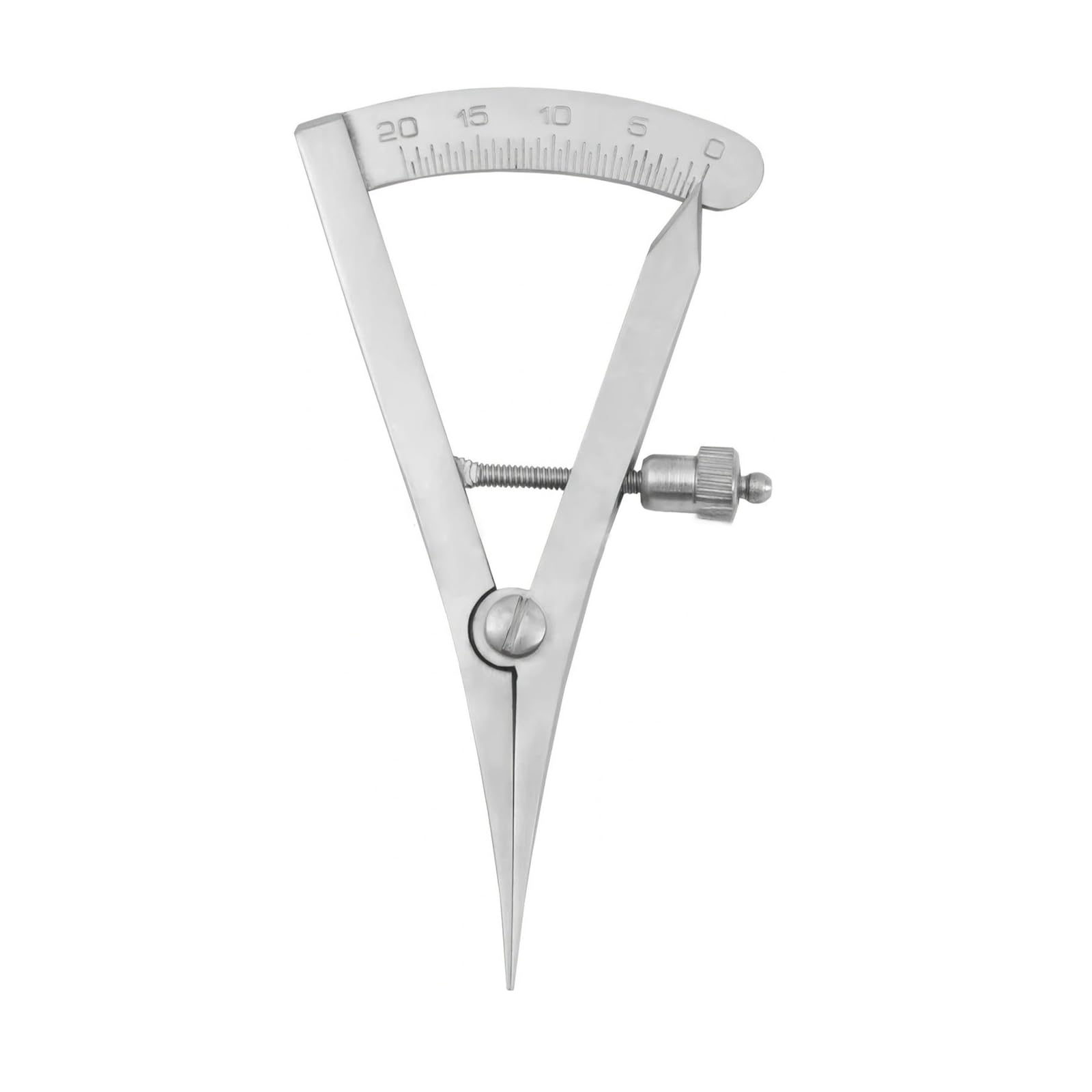 Rgybao Straight Small Rustless Odontological Measurement Instrument Double Head Surgical Measure For Alveolar Bone Spine Spacing Evaluations Odontological Insert Measure
