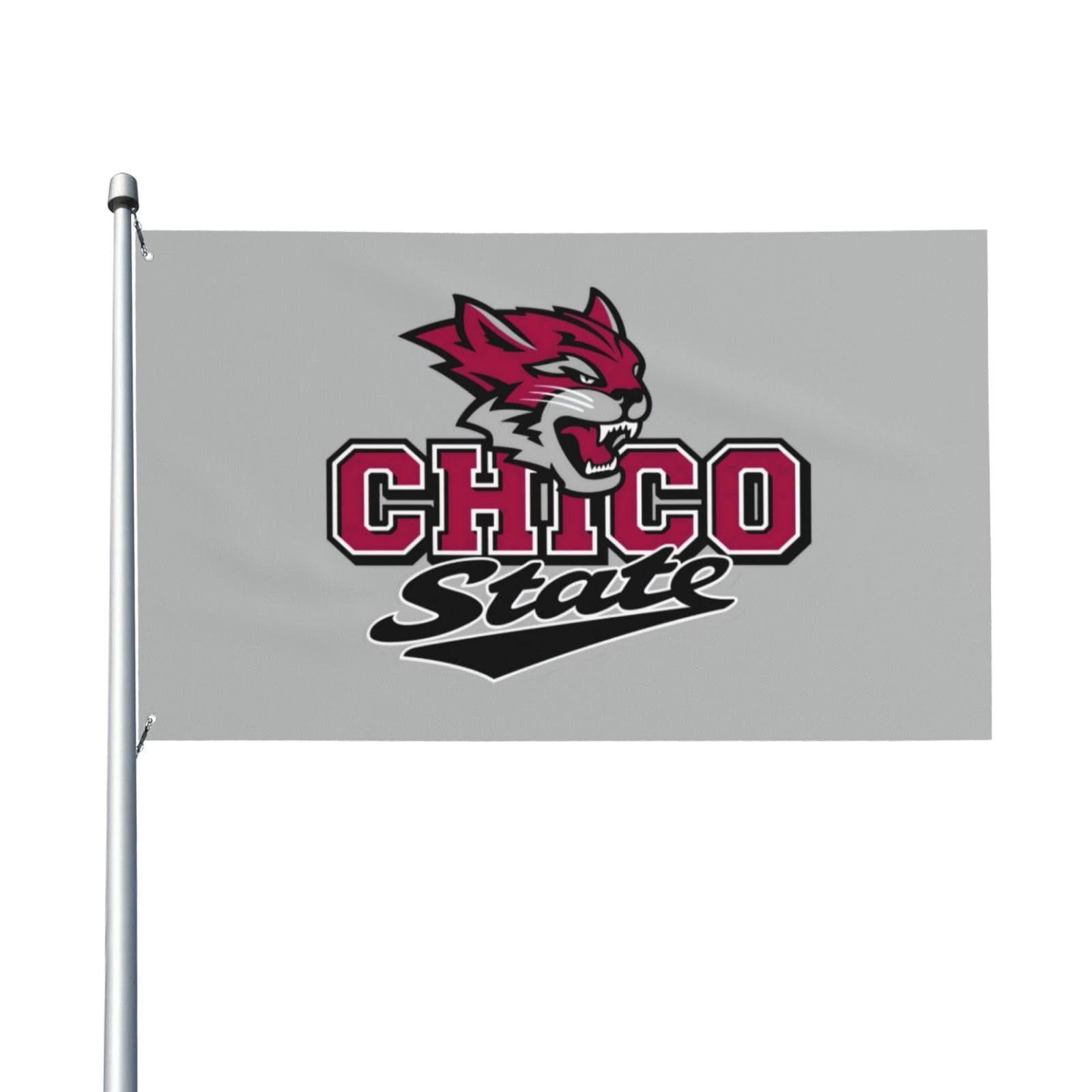 CSU Chico Wildcats Flag – 3x5 Feet Polyester College Flag, Indoor/Outdoor, New Branding Style