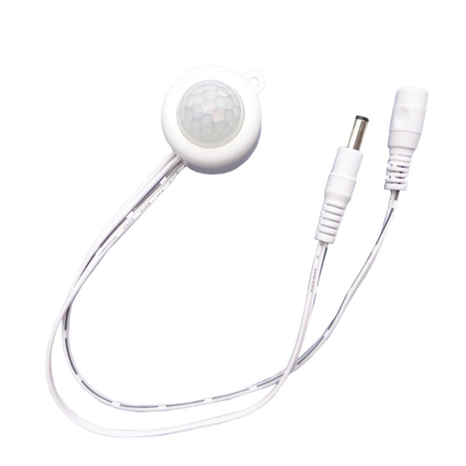 DC5V-24V 12V PIR Human Body Infrared Motion Sensor Detector Control LED Light bar photosensitive Switch Connector(TDL-2025 White)