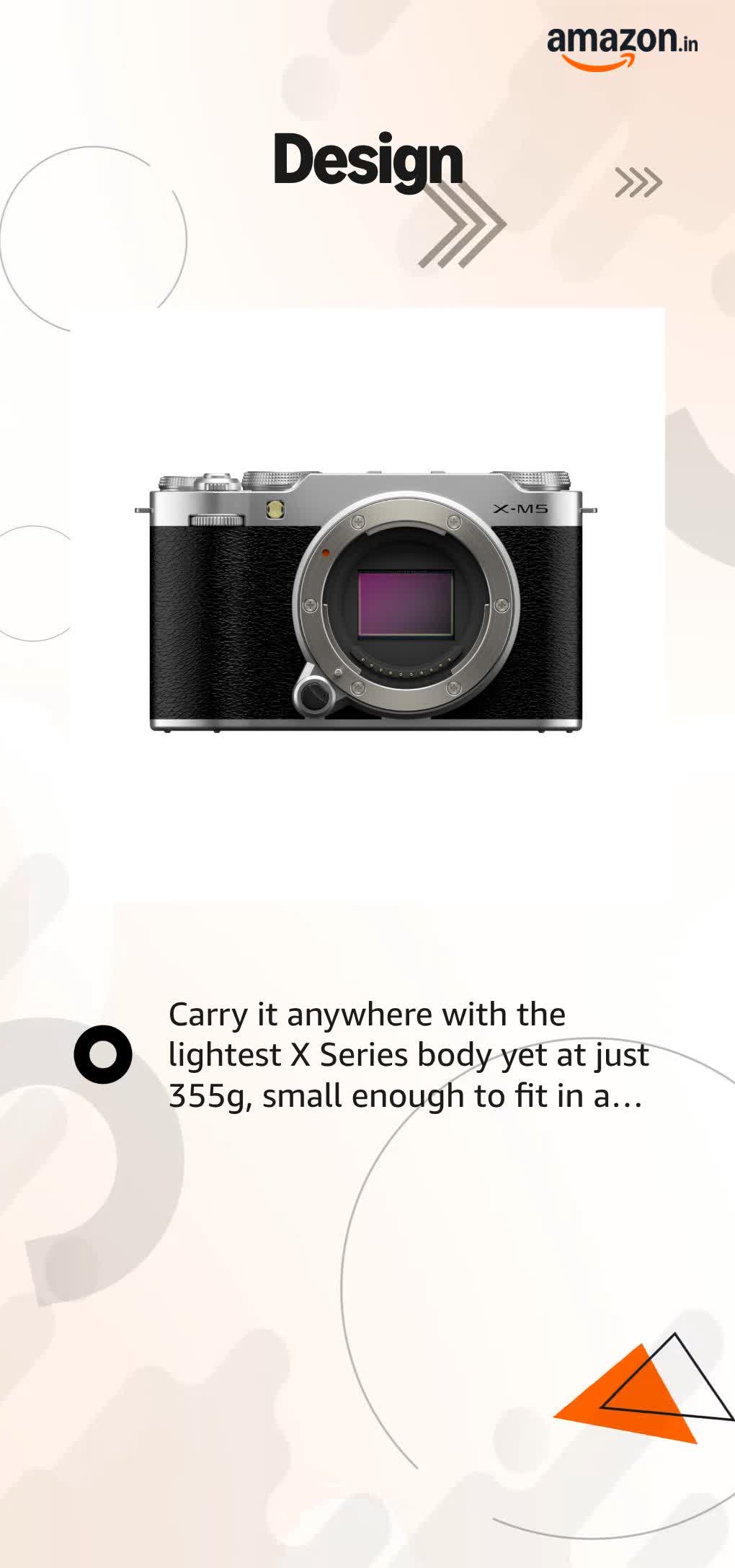 Fujifilm X-M5 26.1MP APS-C Mirrorless Camera
