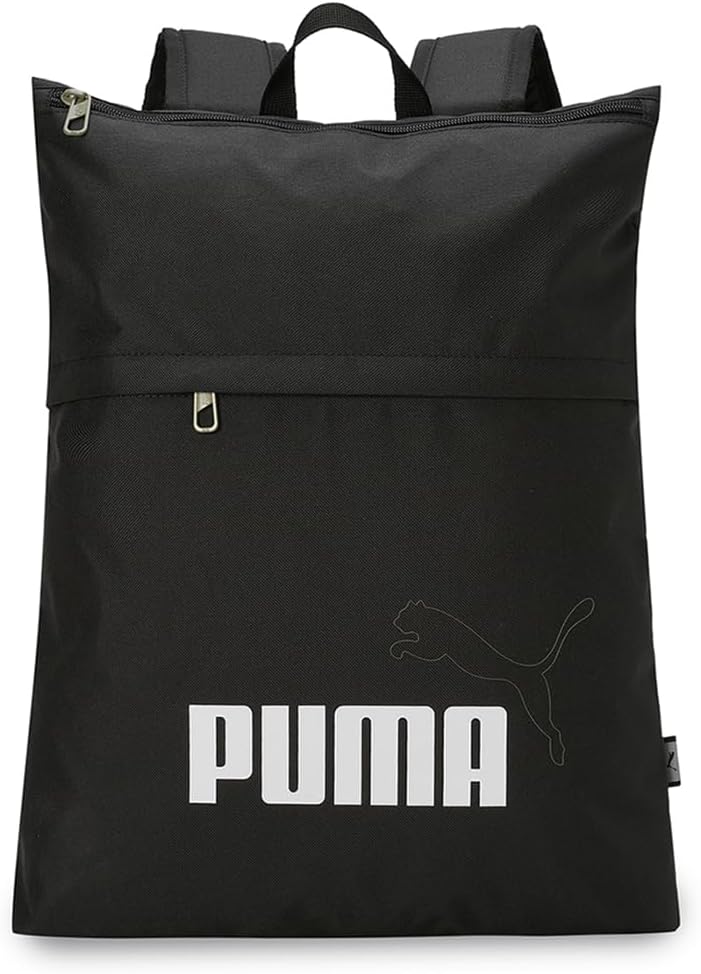 PUMA S Unisex Backpack, black / black, médio, Casual