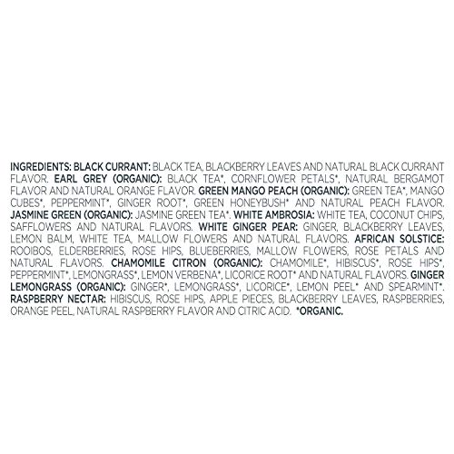 Tea Forte 4503449 Assorted Classic Tea, Petite Presentation Box, Sampler Gift Set thumb #4