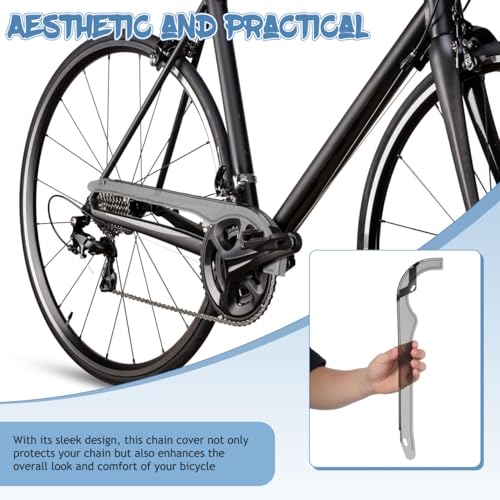 Image of Balacoo Bicycle Chain Guard Cover Kids Bike Chain Protector Plastic Bicycle Cover for Road Mountain Bike